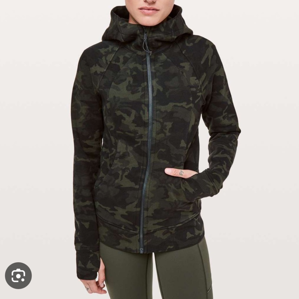 🍋Lululemon🍋 Camo Scuba Hoodie